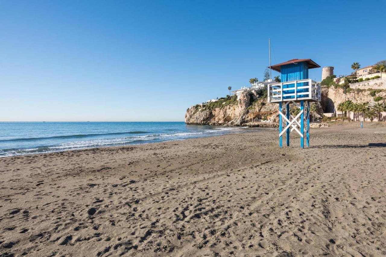 Wintowinrentals 1St Linea De Playa Vista Al Mar Y Piscina La Cala Del Moral Buitenkant foto