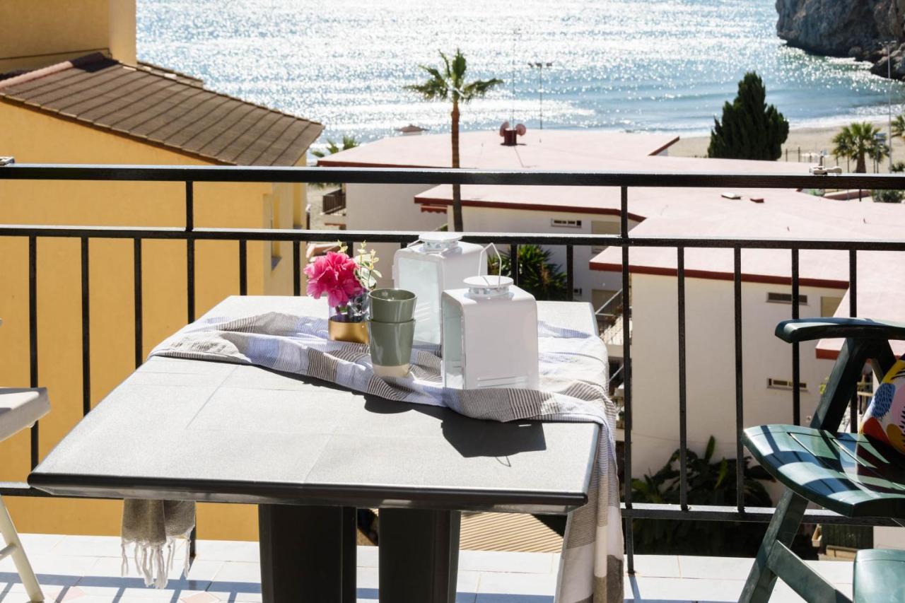 Wintowinrentals 1St Linea De Playa Vista Al Mar Y Piscina La Cala Del Moral Buitenkant foto